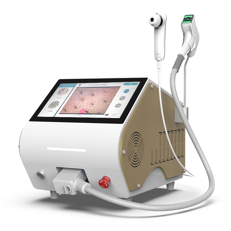 Portable diode laser hair removal machine
